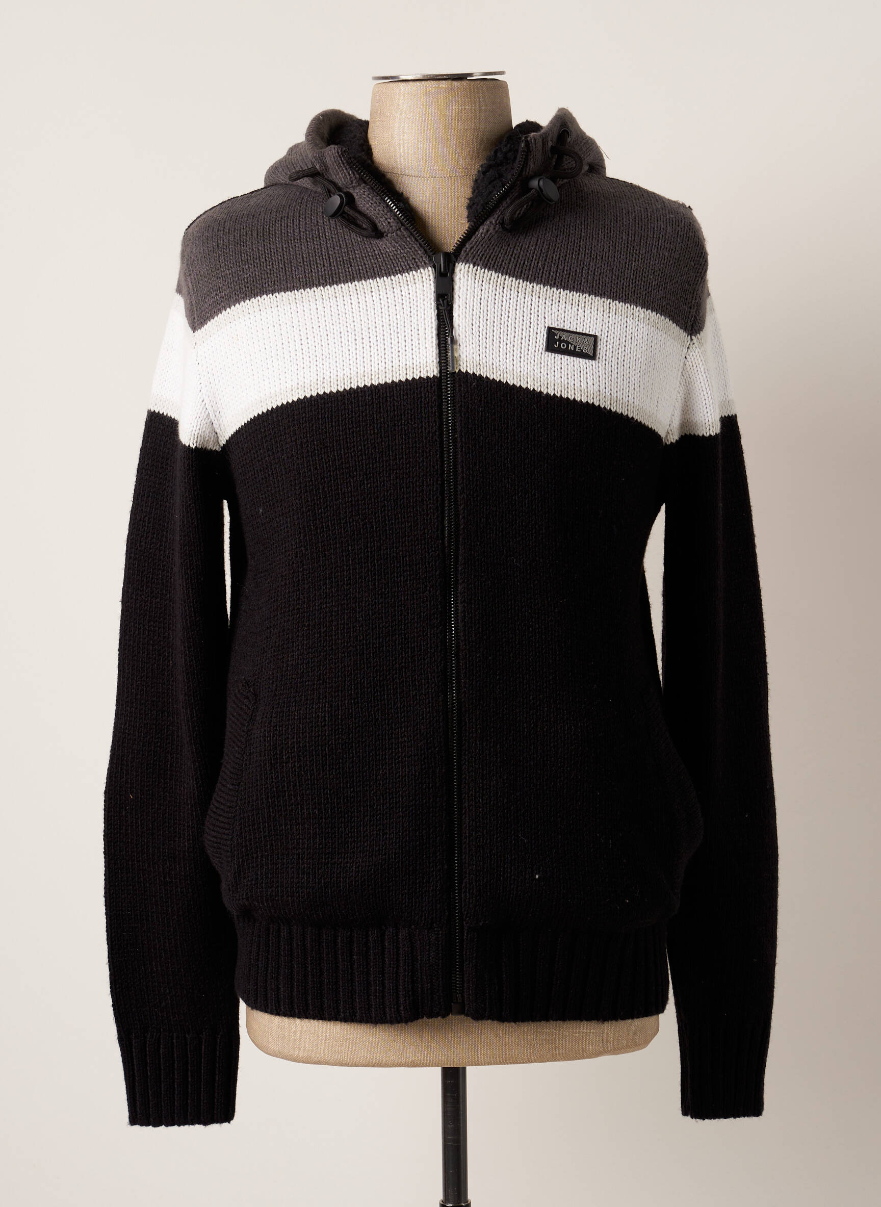 Kasdienis švarkas apatinė dalis siaura juodas JACK & JONES vyras