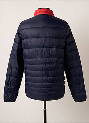 Pūkinė striukė kišenės be gobtuvų mėlyna JACK & JONES vyras