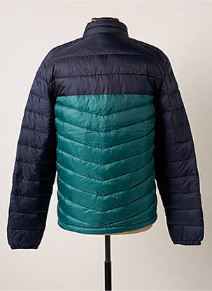 Pūkinė striukė kišenės be gobtuvų mėlyna JACK & JONES vyras