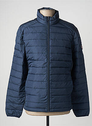Pūkinė striukė kišenės be gobtuvų mėlyna JACK & JONES vyras