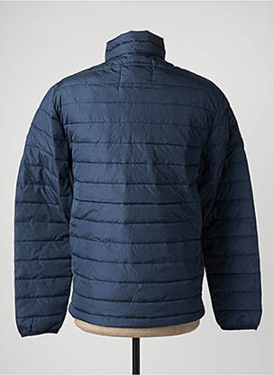 Pūkinė striukė kišenės be gobtuvų mėlyna JACK & JONES vyras