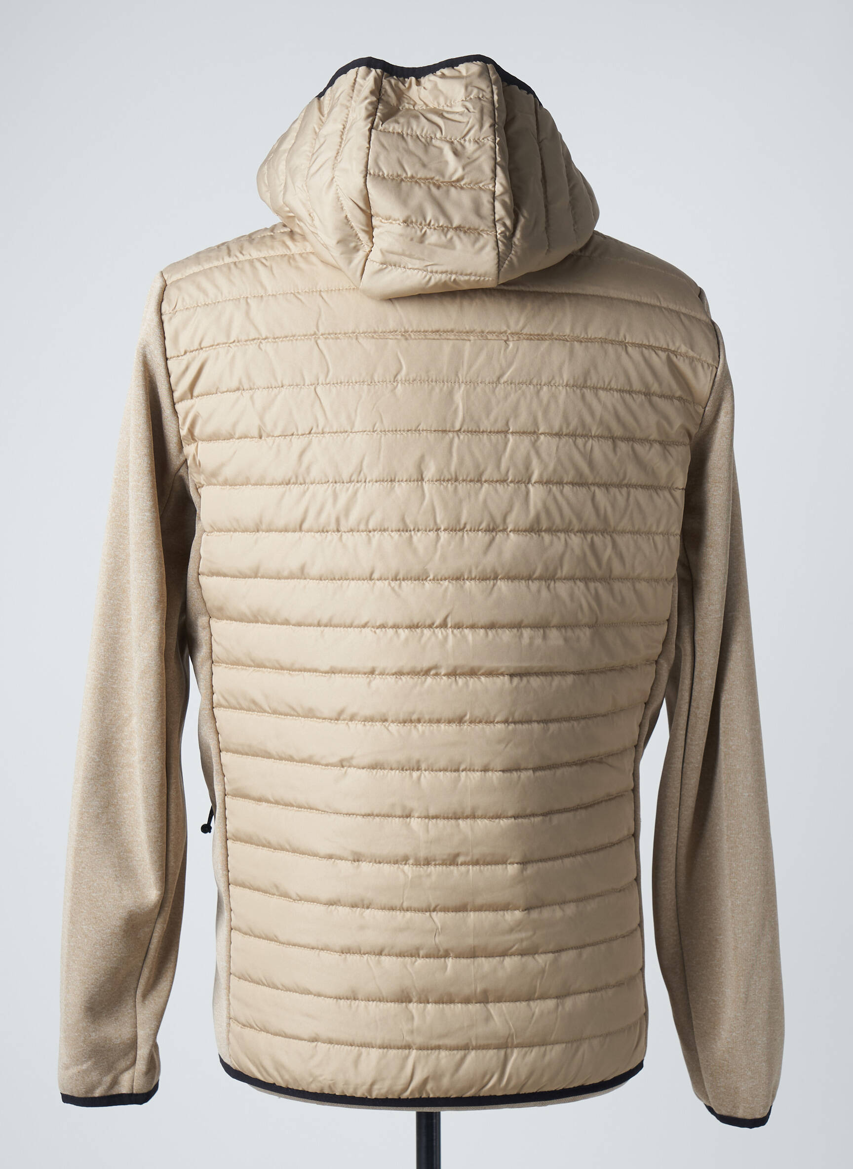 Pūkinė striukė ilgos rankovės su gobtuvu bežinis JACK & JONES vyras