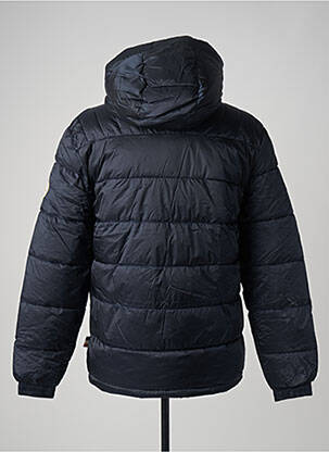 Pūkinė striukė kišenės su gobtuvu mėlyna JACK & JONES vyras