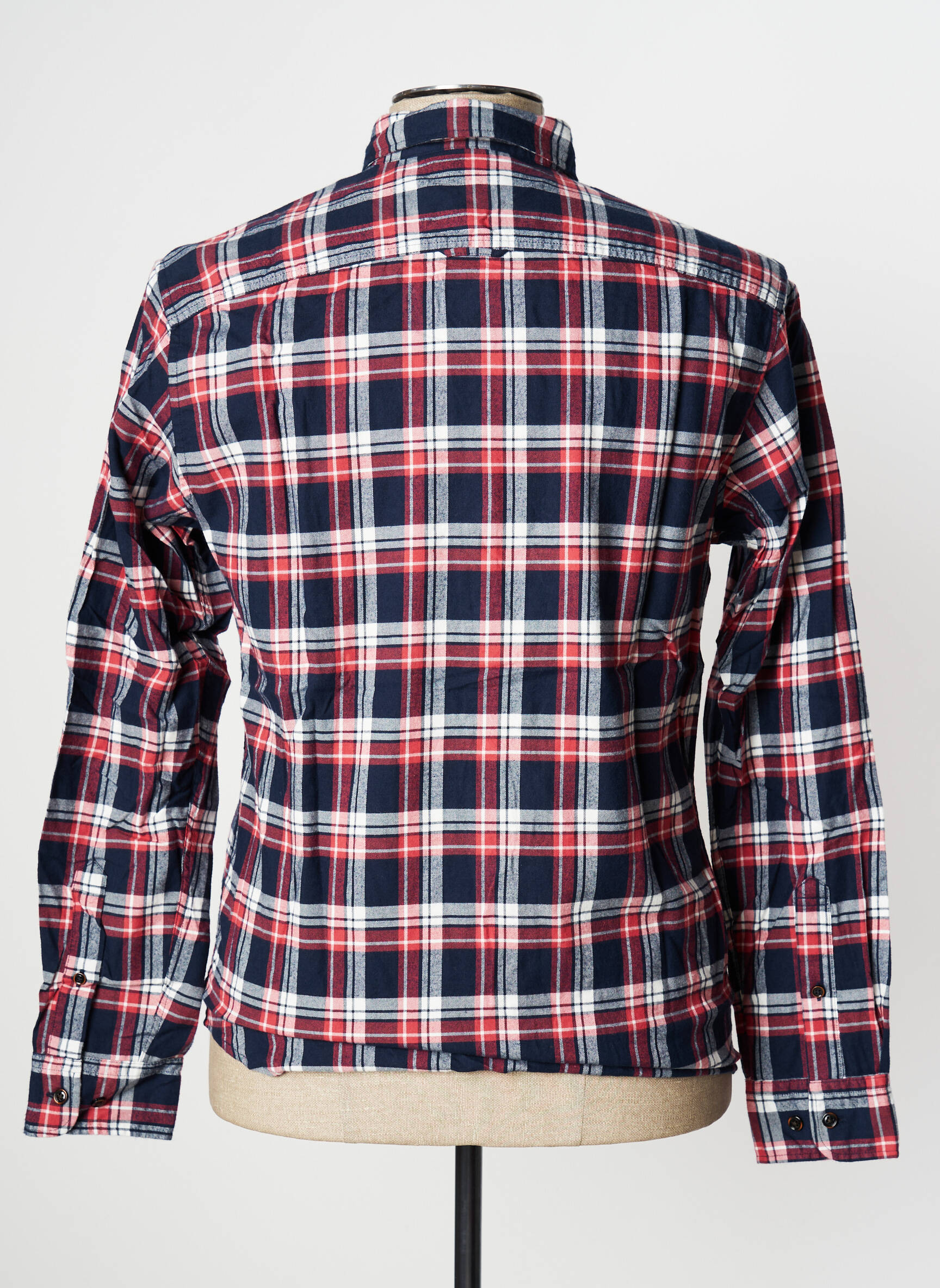 Ilgomis rankovėmis marškinys ilgos rankovės mėlyna JACK & JONES vyras