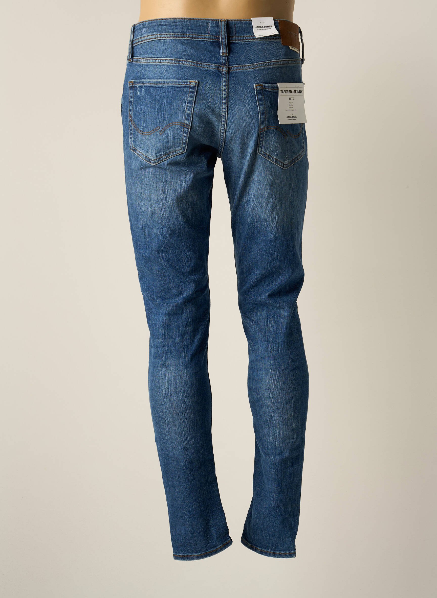Lieknos džinsai lieknas normala dydis mėlyna JACK & JONES vyras