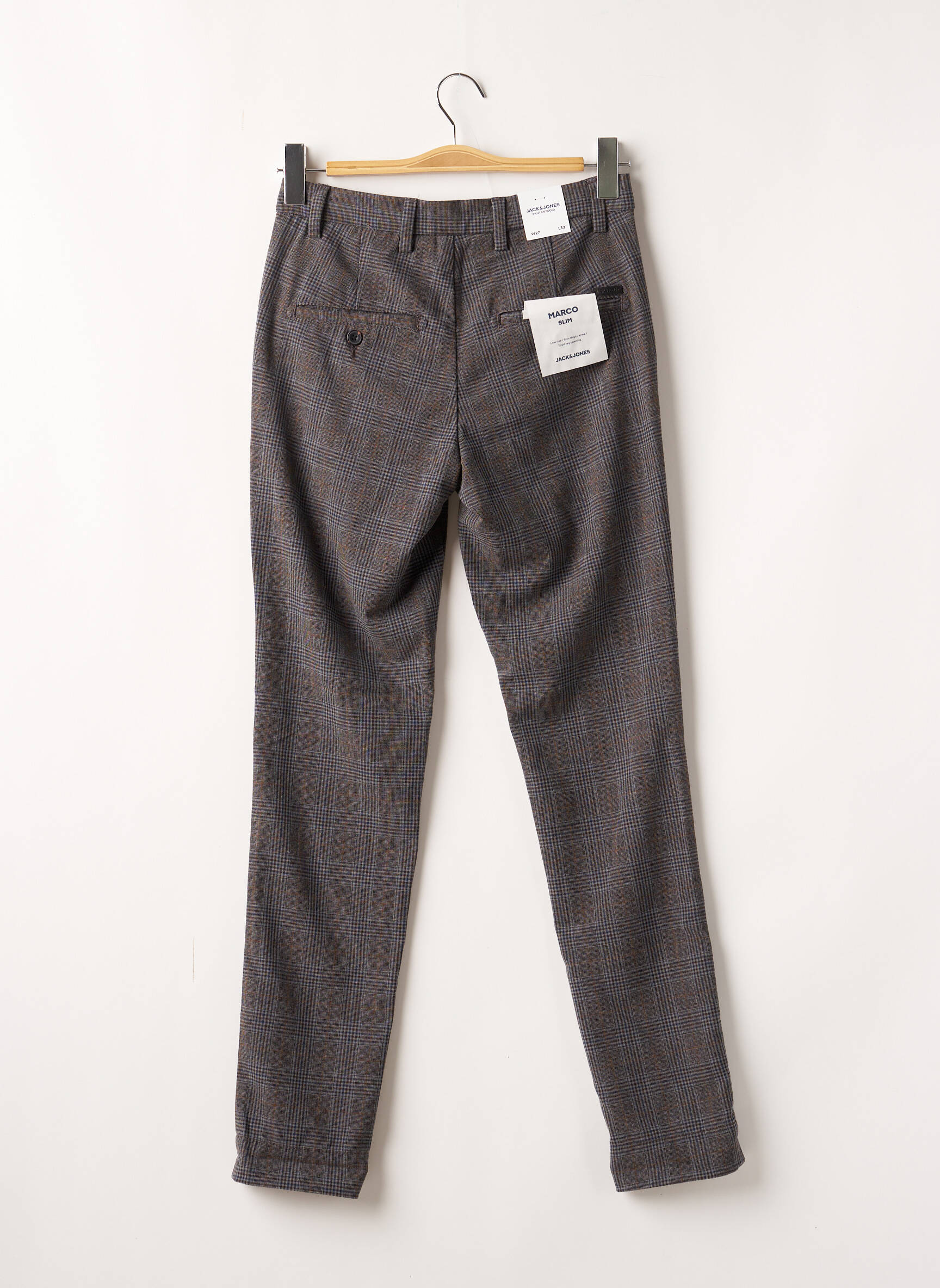 Lieknos kelnės tamprumas normala dydis pilka JACK & JONES vyras