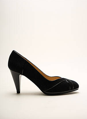 Aukštakulniai satino audinys kulnas nuo 7 iki 9 cm juodas SOULIERS EVELIN'S moteris