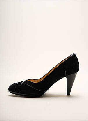 Aukštakulniai satino audinys kulnas nuo 7 iki 9 cm juodas SOULIERS EVELIN'S moteris