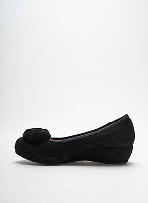 Balerinos amortizuojančios pado tipas kulnas nuo 4 iki 6 cm juodas ACCESSOIRE DÉTENTE moteris