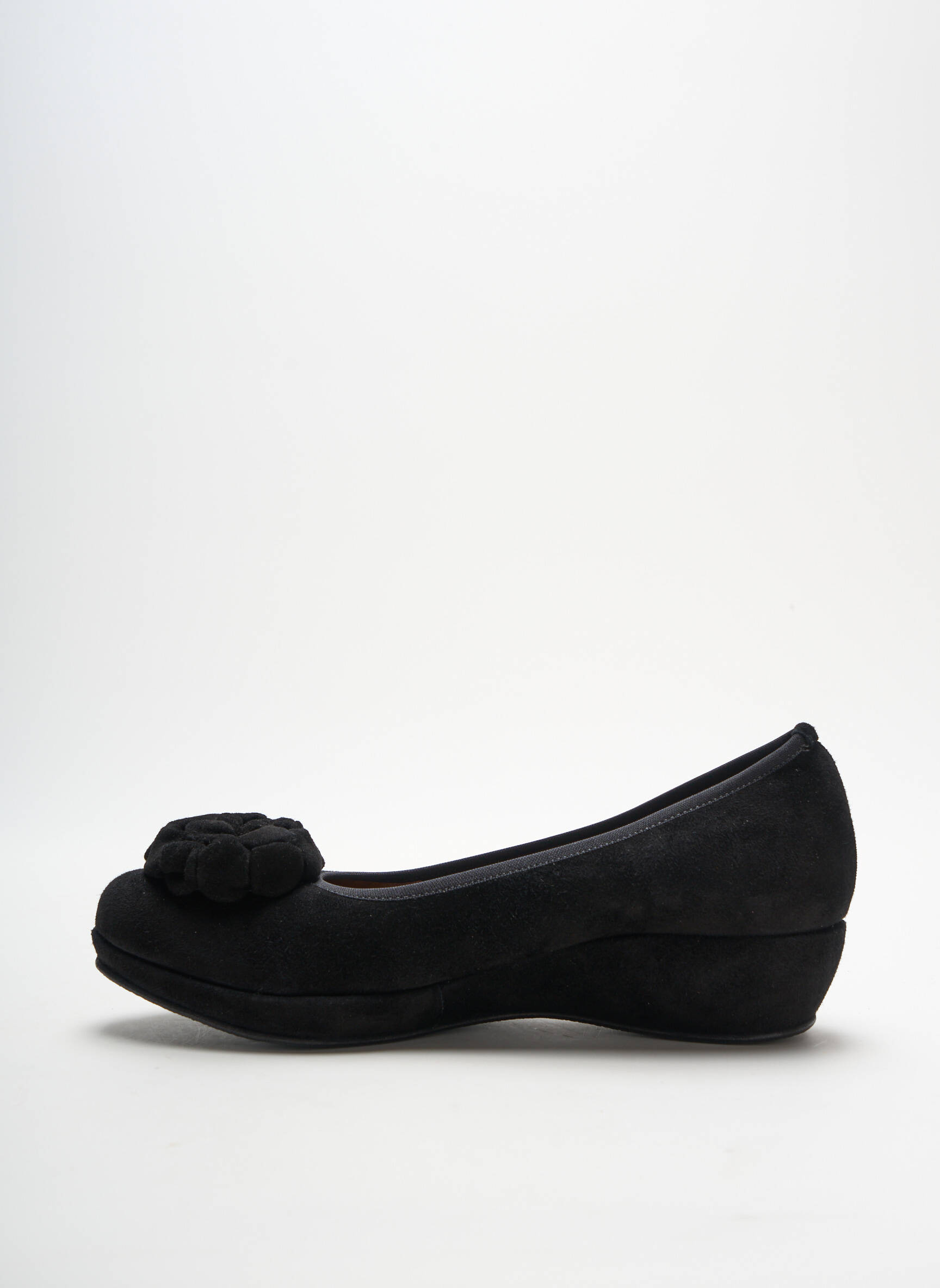Balerinos amortizuojančios pado tipas kulnas nuo 4 iki 6 cm juodas ACCESSOIRE DÉTENTE moteris