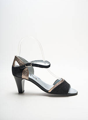 Sandalai/nu pėdos amortizuojančios pado tipas kulnas nuo 4 iki 6 cm juodas ARTIKA SOFT moteris