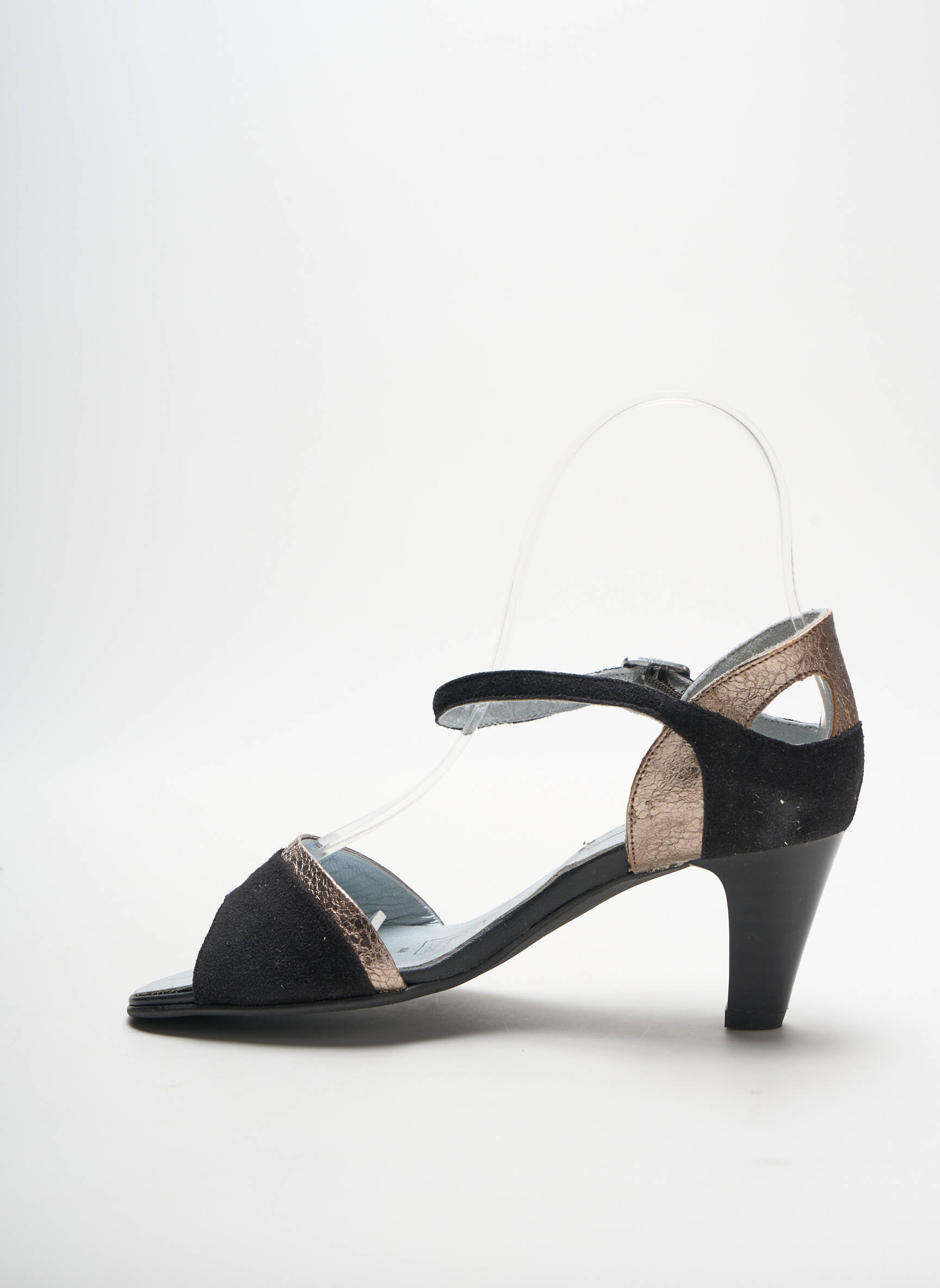 Sandalai/nu pėdos aukštas kulnas kulnas nuo 4 iki 6 cm juodas ARTIKA SOFT moteris