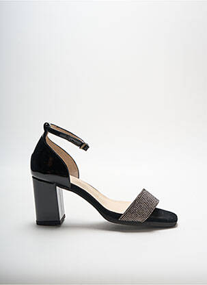 Sandalai/nu pėdos užsegimas kilpa(s) kulnas nuo 7 iki 9 cm juodas GADEA moteris