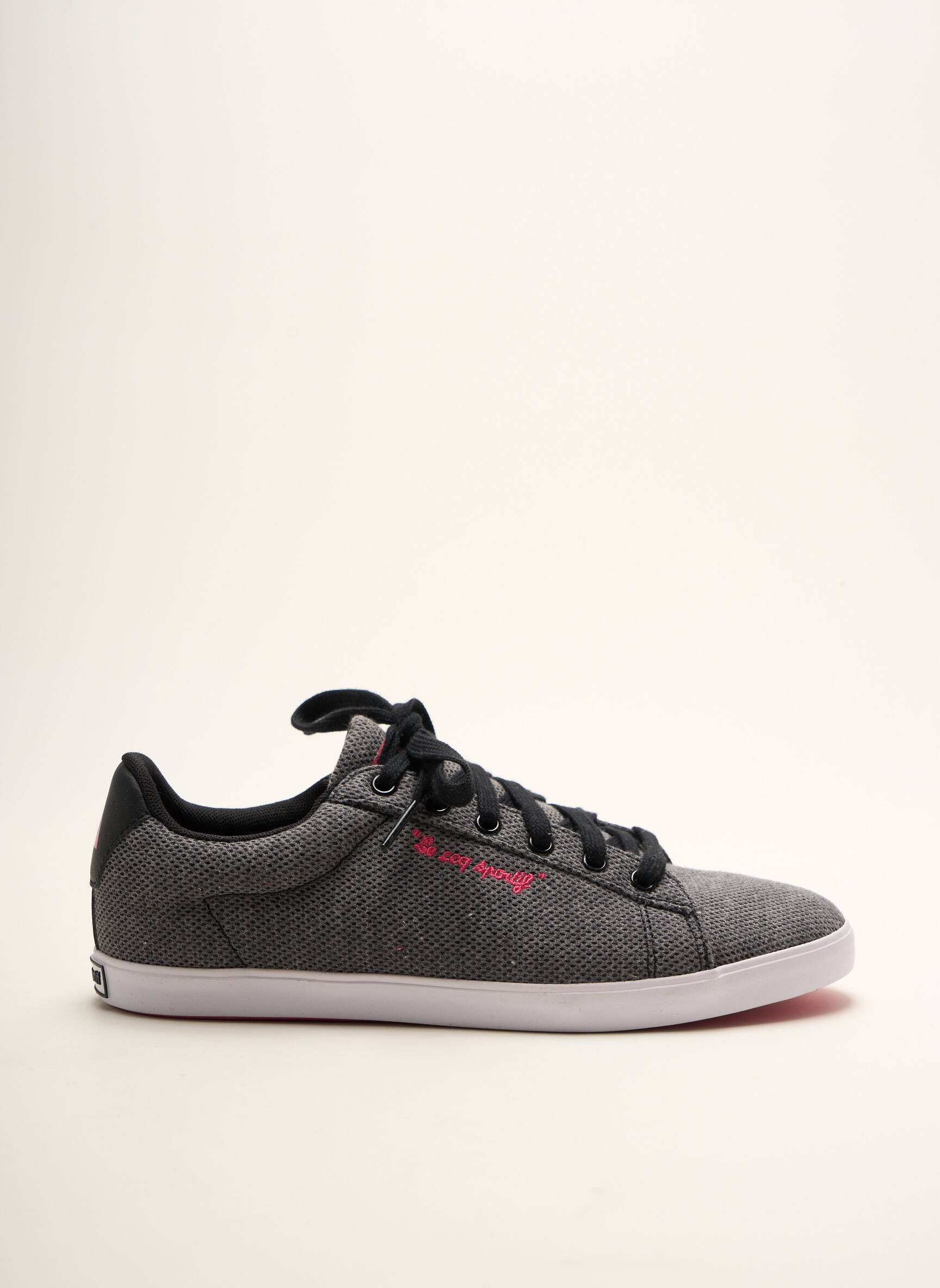 Bėgimo bateliai apvalus mygtukas plokščias kulnas iki 3 cm pilka LE COQ SPORTIF moteris