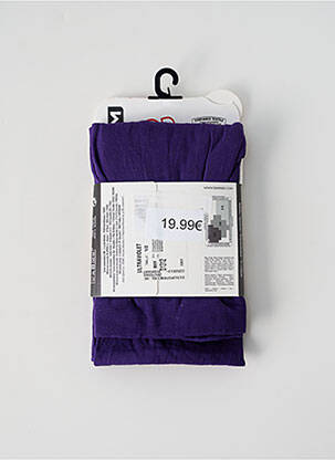 Kojinės pėdkelnės/basai violetinis DIM moteris