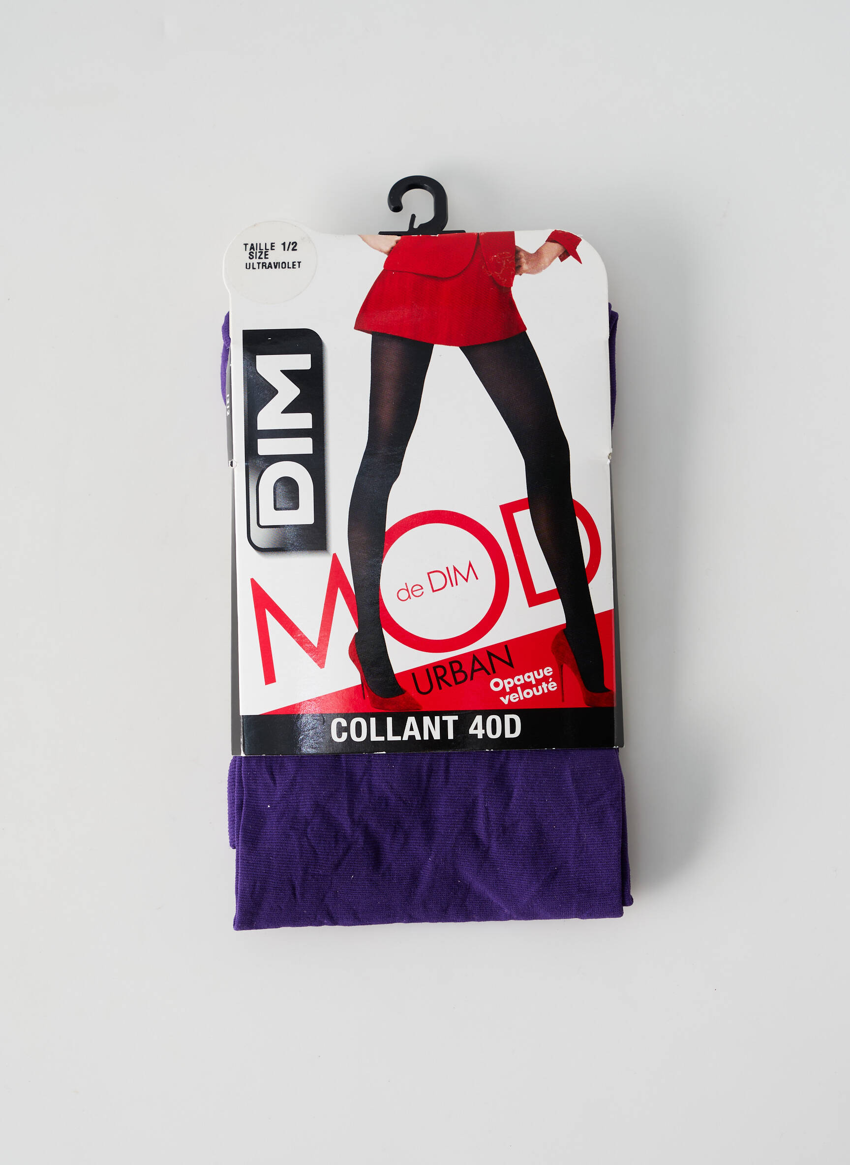 Kojinės pėdkelnės/basai violetinis DIM moteris