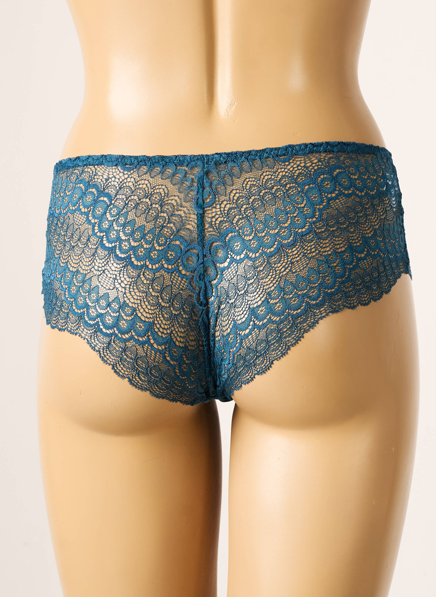 Tanga nėrinių audimas mėlyna SIMONE PERELE moteris