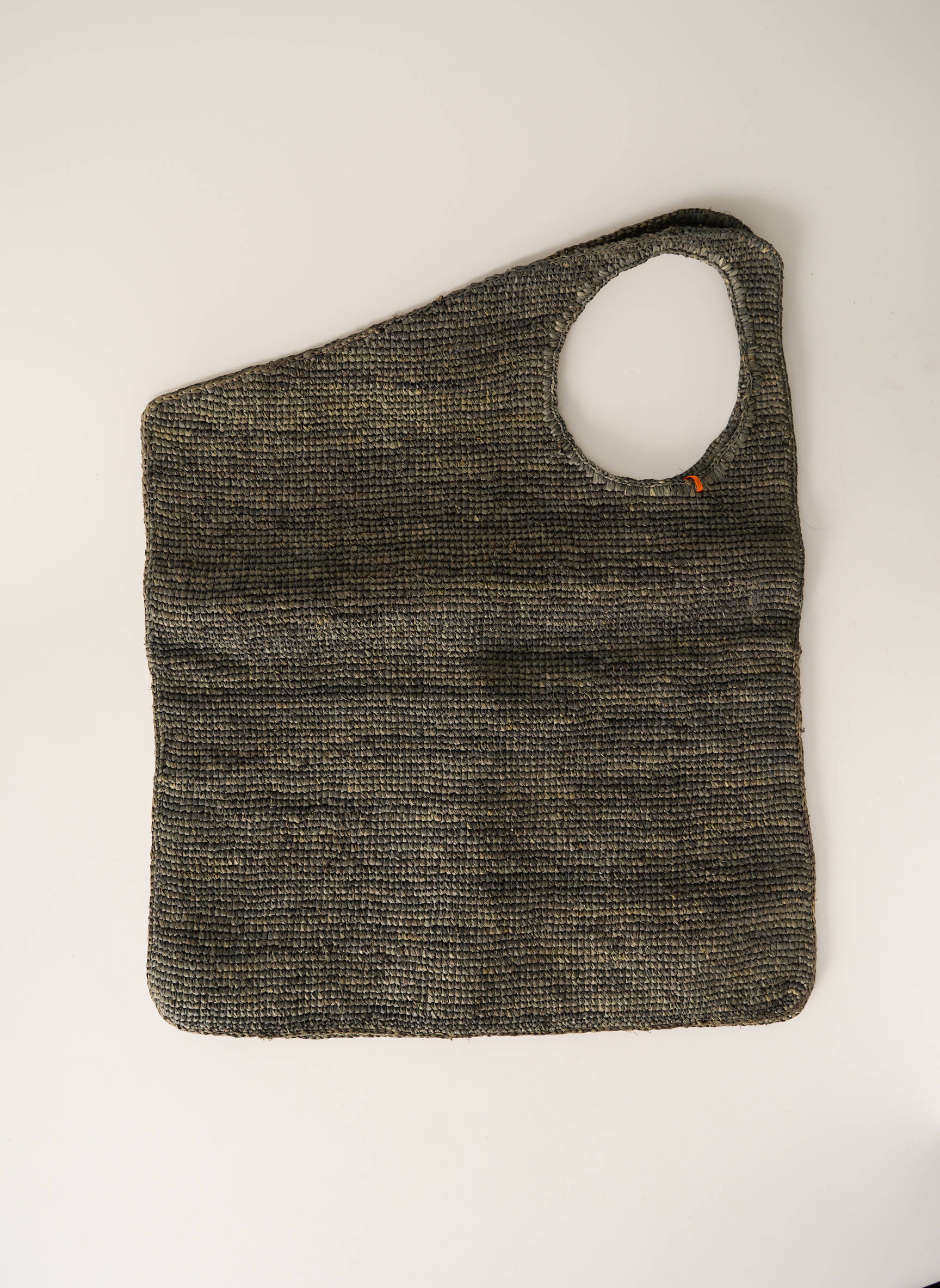 Krepšys 2 nešimo rankenos rankena stačiakampė forma žalias L'ATELIER DU CROCHET moteris