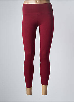 Legingas jersey audinys normala dydis raudona ETAM moteris