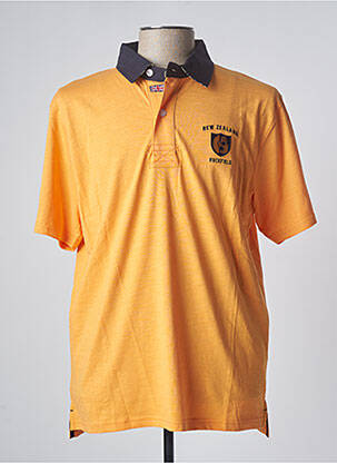 Polo jersey audinys trumpas rankovės oranžinė RUCKFIELD vyras