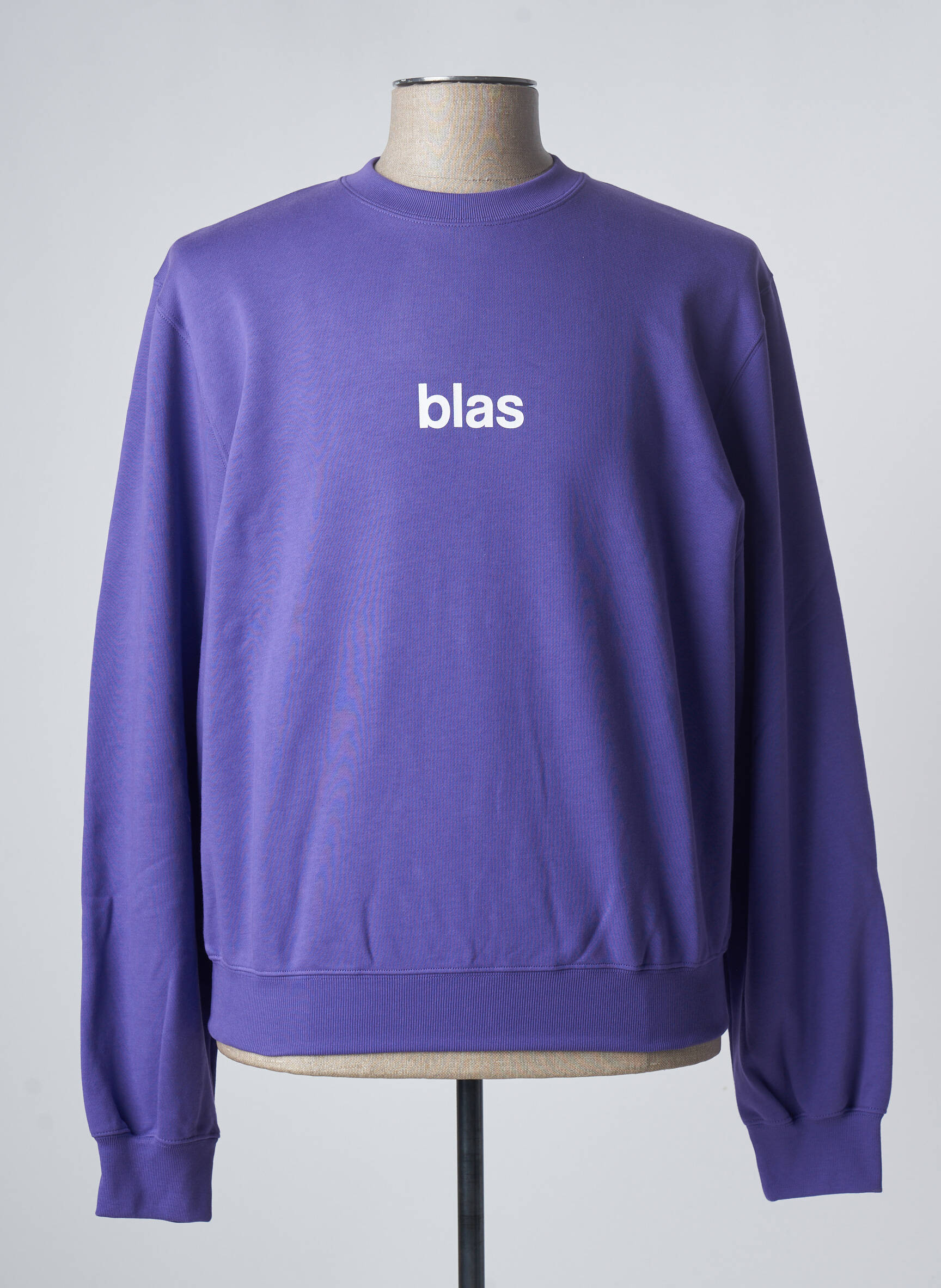 Mikroskopas tamprumas ilgos rankovės violetinis BLASON vyras