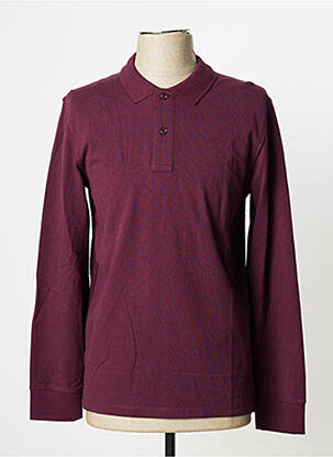 Polo ilgos rankovės ilgos rankovės violetinis CELIO vyras