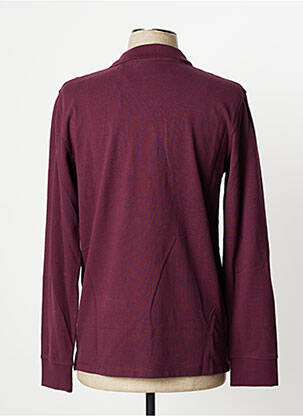 Polo ilgos rankovės ilgos rankovės violetinis CELIO vyras