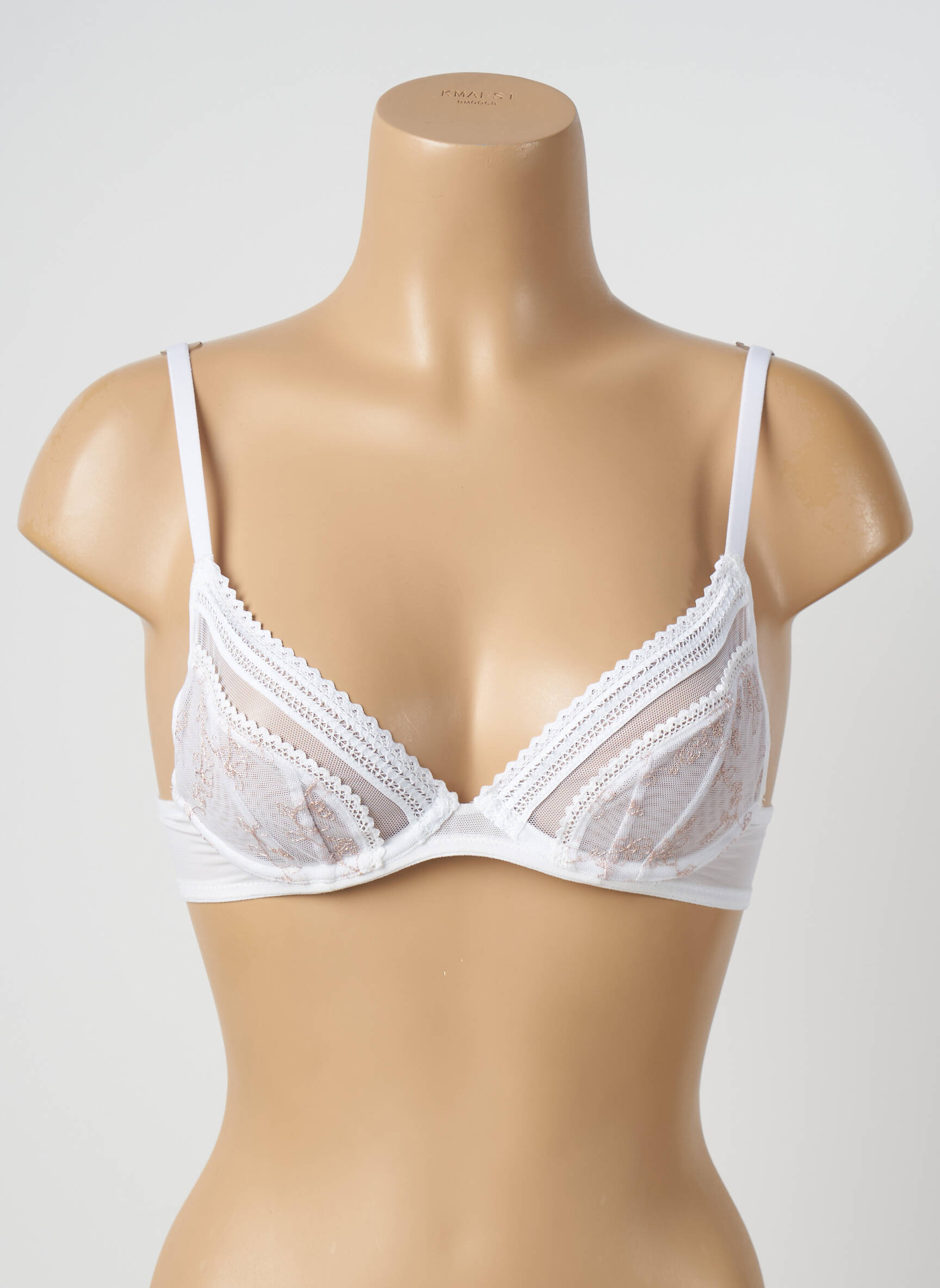 Nėštumo apatinis trikotažas satino efektas baltas M&S COLLECTION moteris