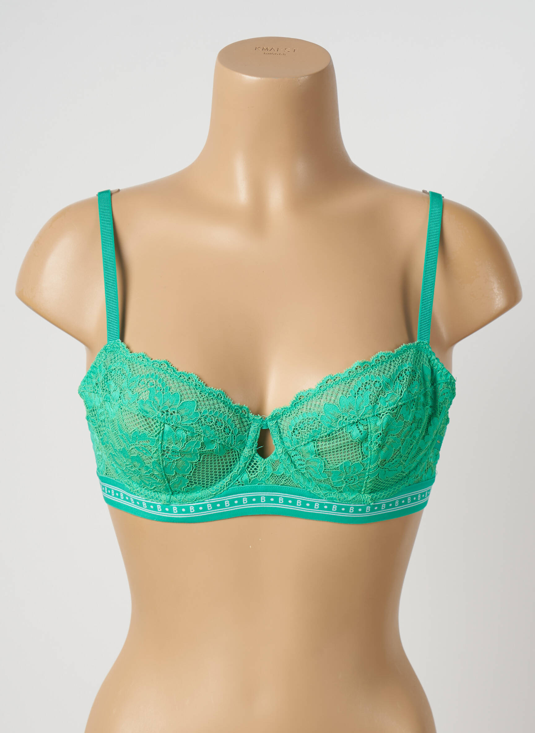 Liemenėlė satino efektas pilnas palaikantis liemenėlės viršus žalias M&S COLLECTION moteris