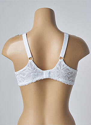 Liemenėlė siuvinėjimas pilnas palaikantis liemenėlės viršus baltas MARKS AND SPENCER moteris