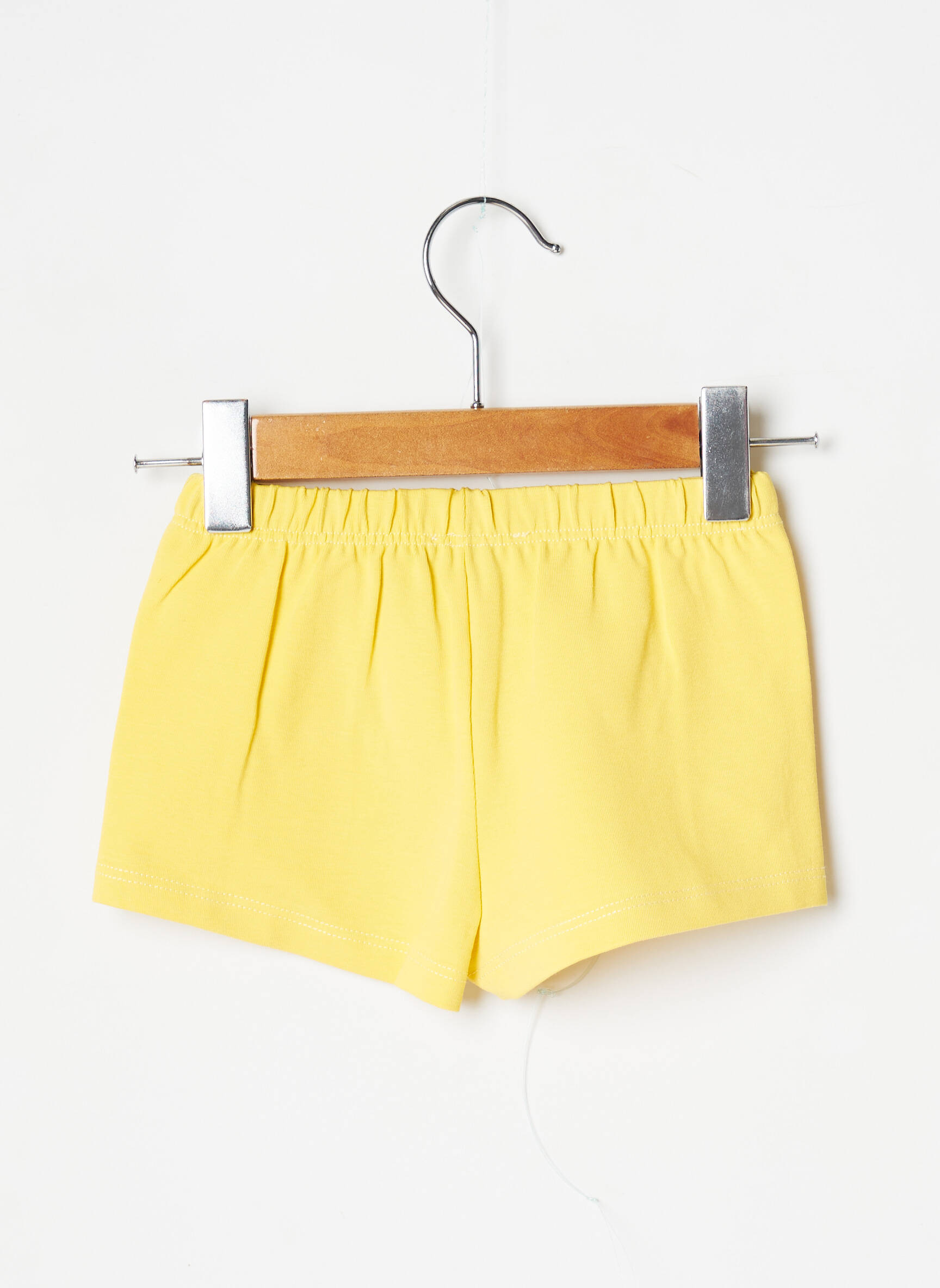 Šortas tamprumas elastinė dydis geltona J.O MILANO mergina