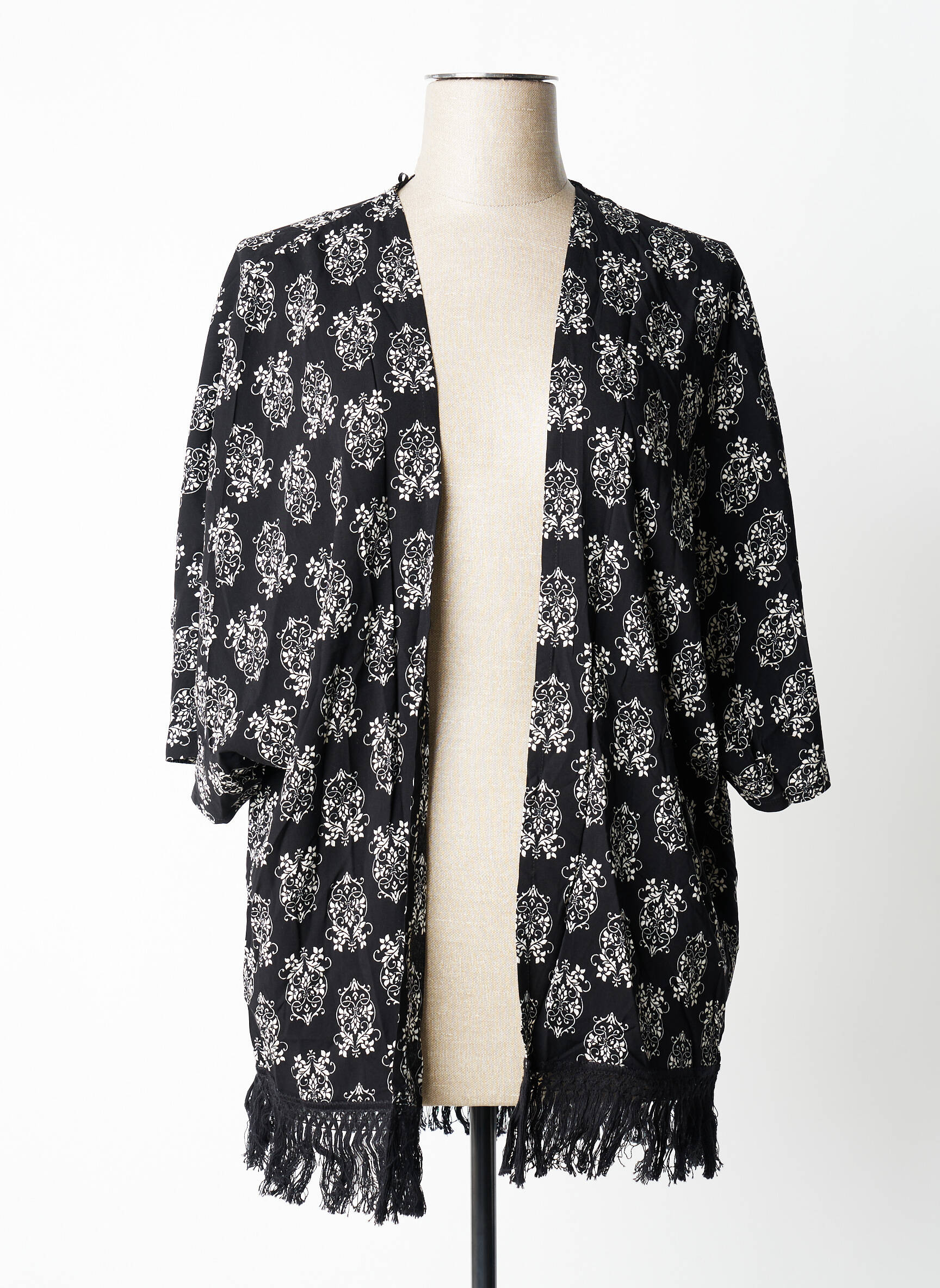 Kimono striukė fringe apdaila juodas O'NEILL moteris
