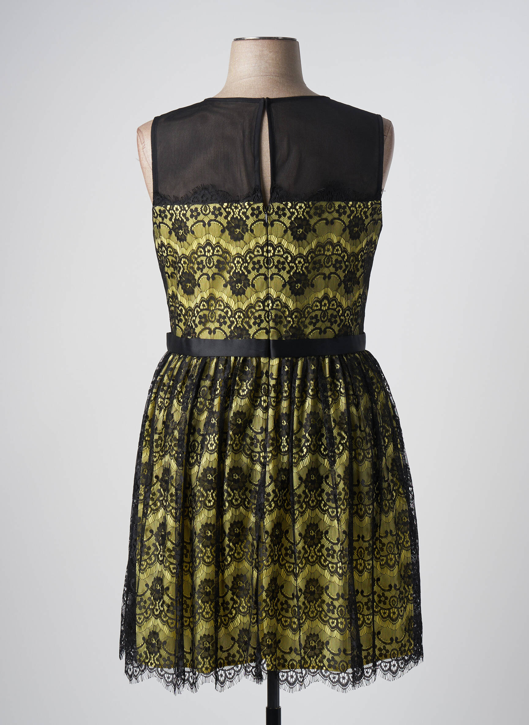 Pusilgių suknelė sklandi forma be rankų mėlyna FASHION NEW YORK moteris