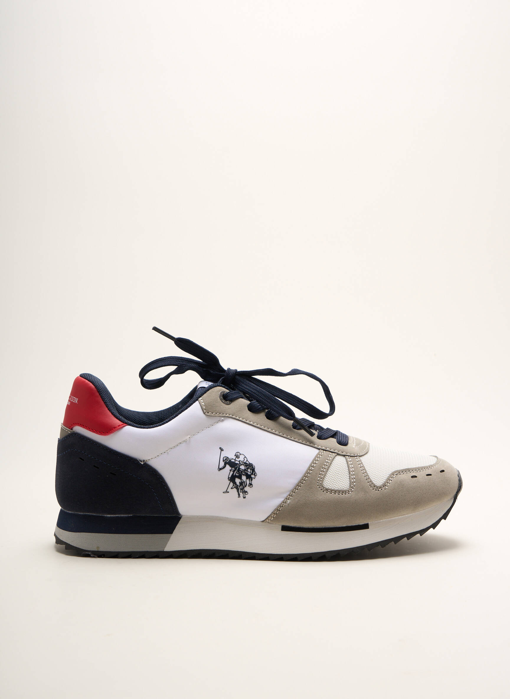 Bėgimo bateliai įdėklai apvalus mygtukas baltas U.S. POLO ASSN vyras
