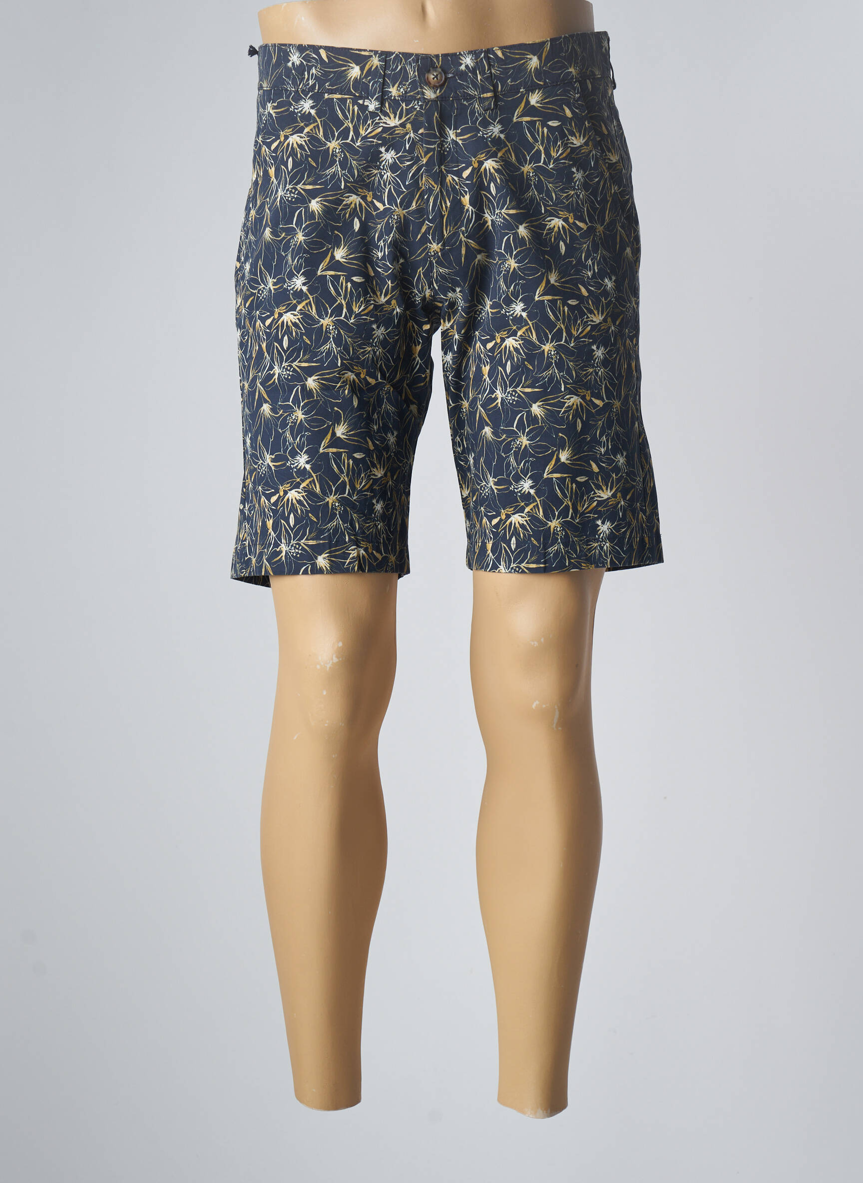 Bermudas tiesi kirpimas normala dydis mėlyna NZ RUGBY VINTAGE vyras