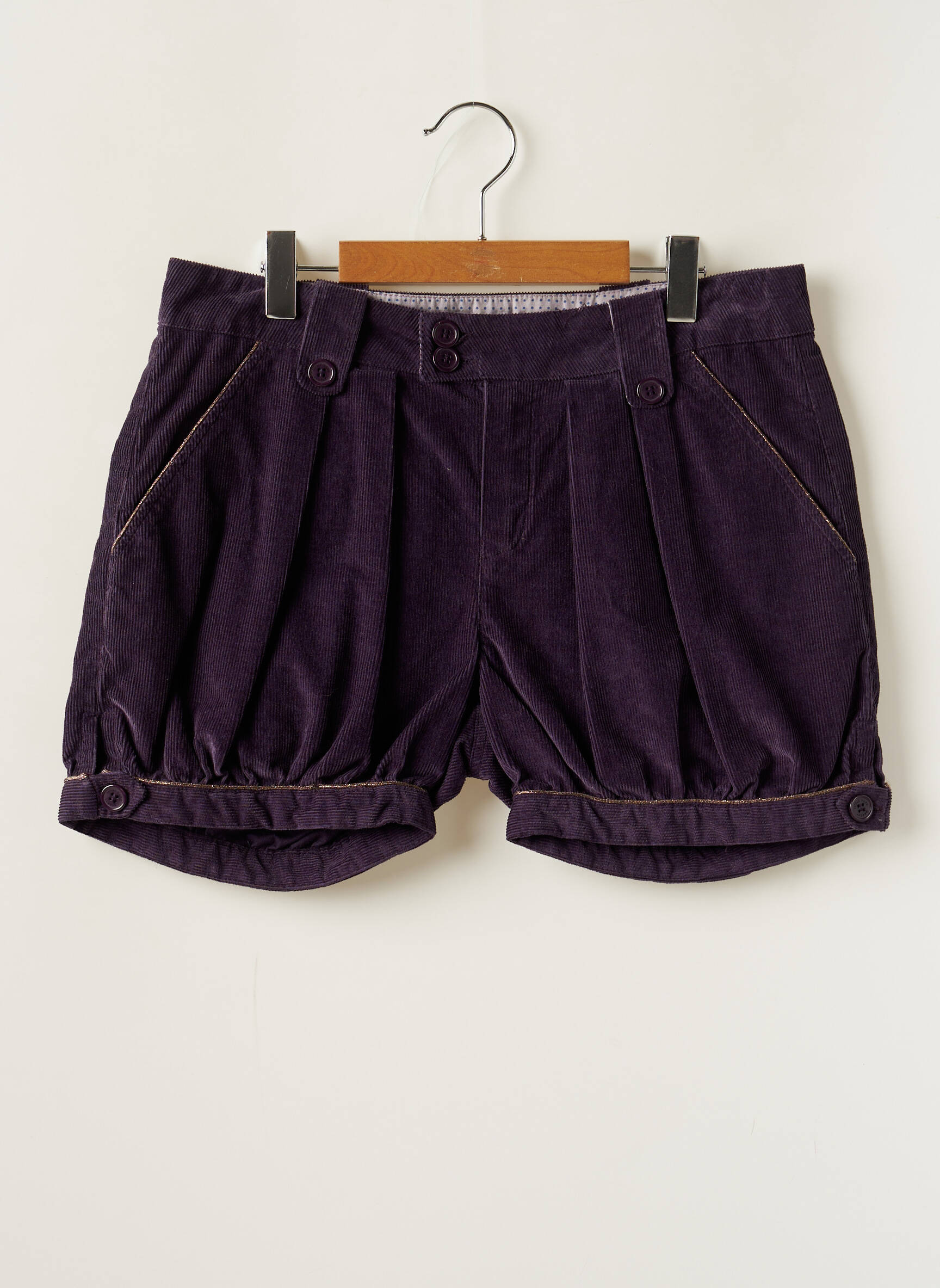 Šortas būgno pjūvis violetinis LITTLE MARC JACOBS mergina
