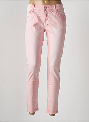 7/8 kelnės tamprumas maža dydžio rožinė DENIM moteris