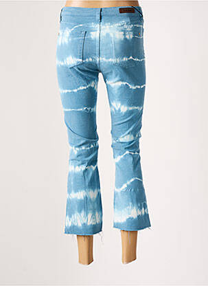 Pusilgių kelnių tamprumas normala dydis mėlyna DENIM STUDIO moteris