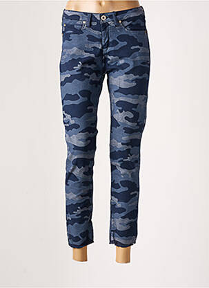 7/8 kelnės tamprumas maža dydžio mėlyna DENIM STUDIO moteris