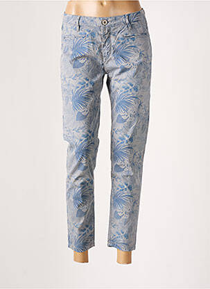 7/8 kelnės tamprumas maža dydžio mėlyna DENIM STUDIO moteris
