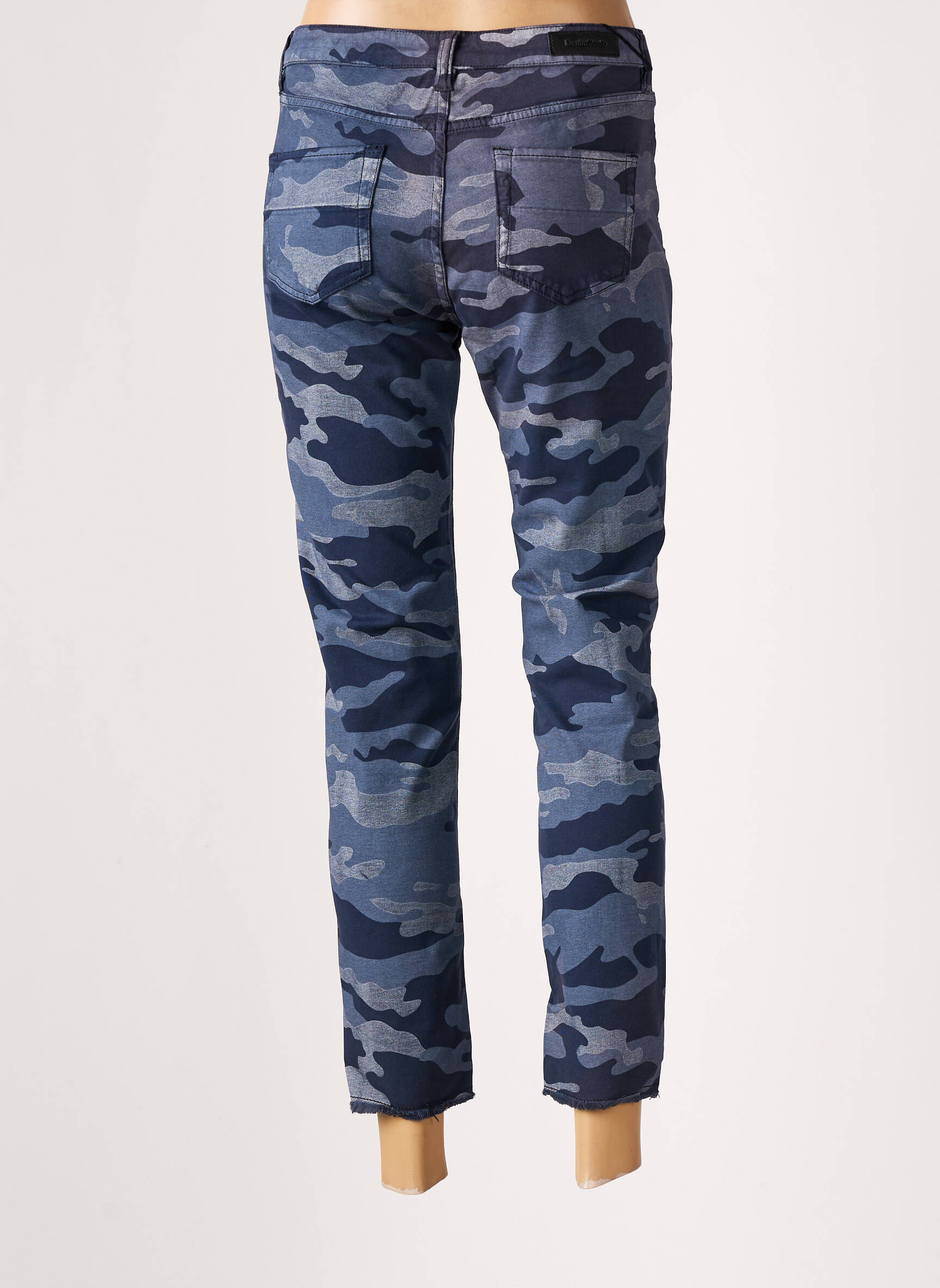 7/8 kelnės tamprumas maža dydžio mėlyna DENIM STUDIO moteris