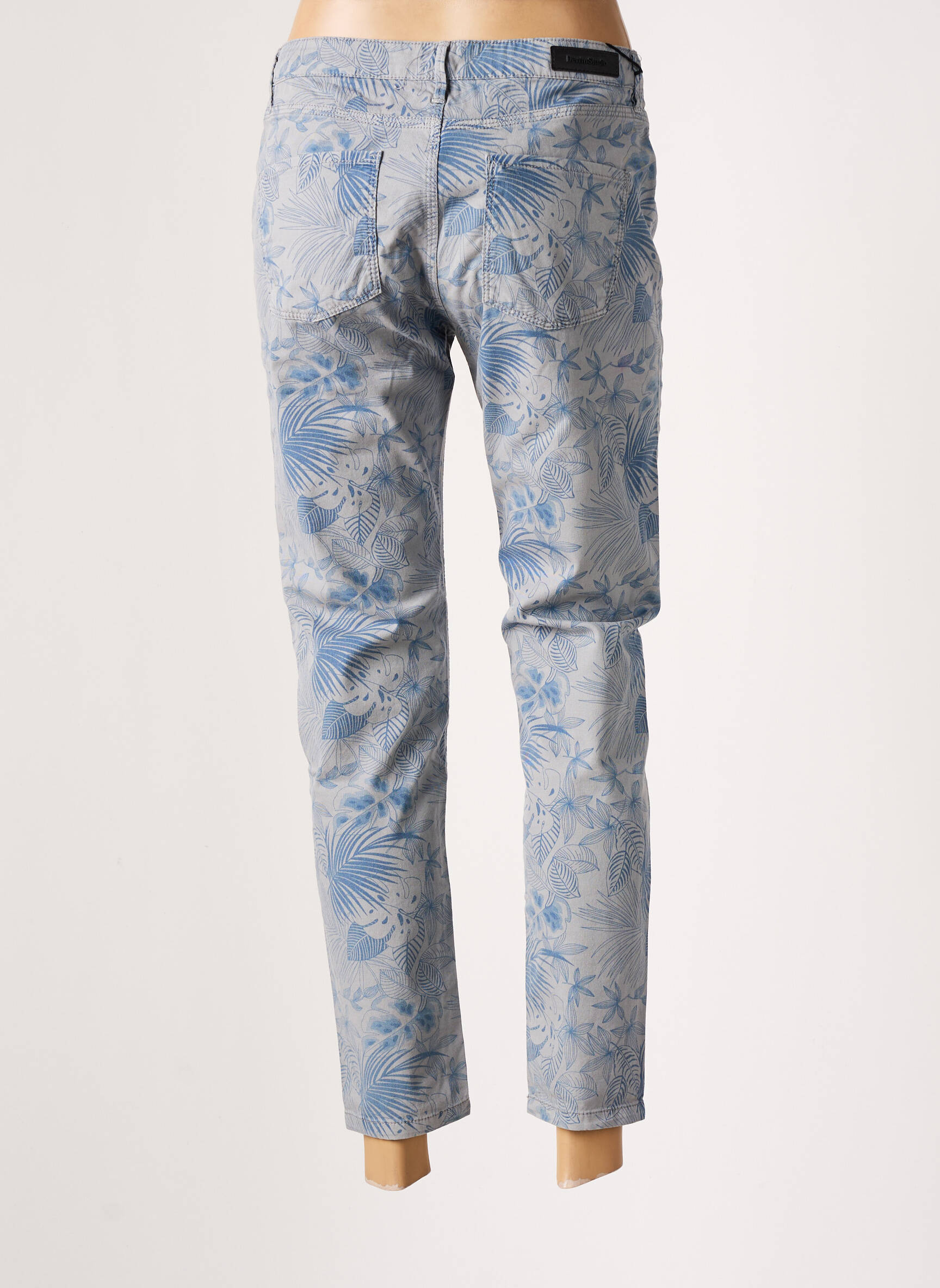 7/8 kelnės tamprumas maža dydžio mėlyna DENIM STUDIO moteris