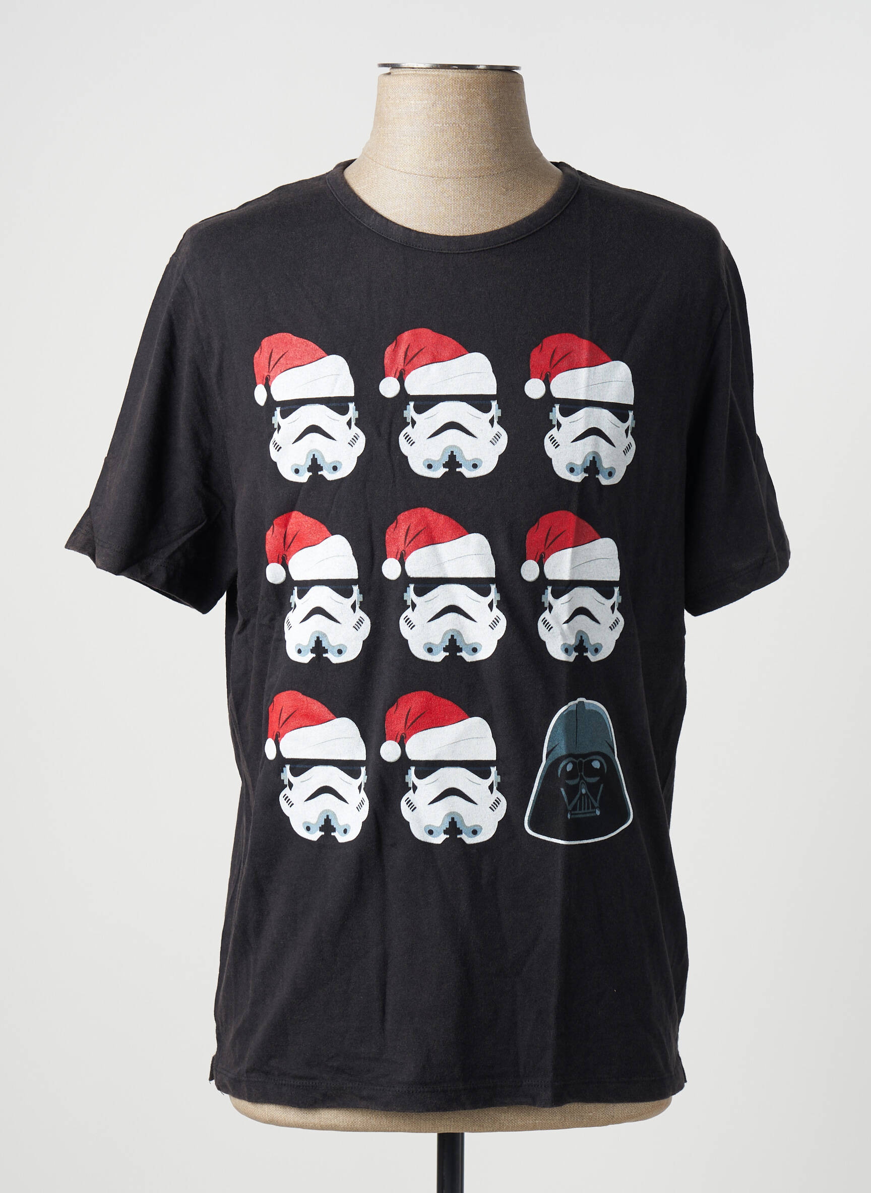 T-marškinys tamprumas trumpas rankovės juodas STAR WARS vyras