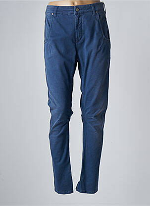 Tiesios kirpimo džinsai tamprumas normala dydis mėlyna MANILA GRACE moteris