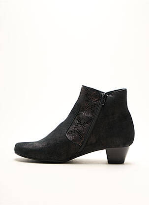 Batai/botai užtrauktukas uždarymas kulnas nuo 4 iki 6 cm juodas ARTIKA SOFT moteris