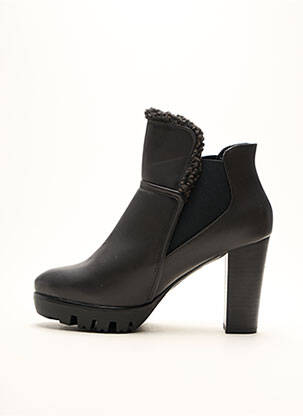 Batai/botai satino audinys 10 cm ir daugiau aukštakulniai juodas 226 SHOES moteris