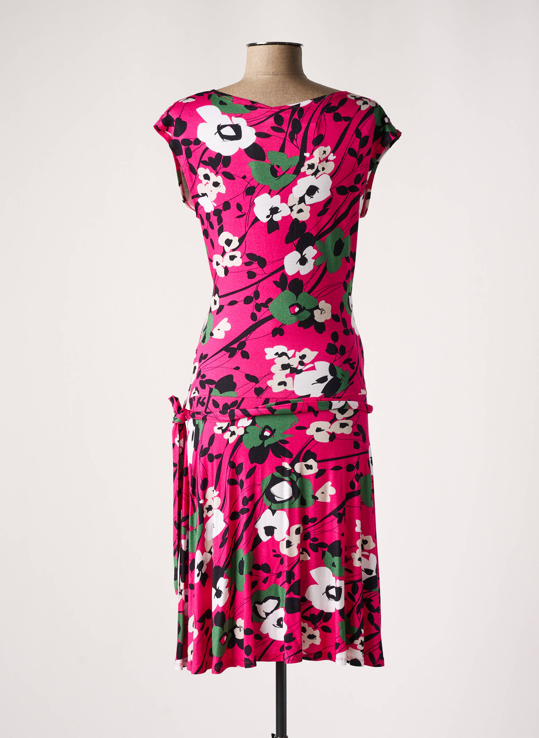 Nėštumo suknelė tamprumas rožinė POMKIN moteris