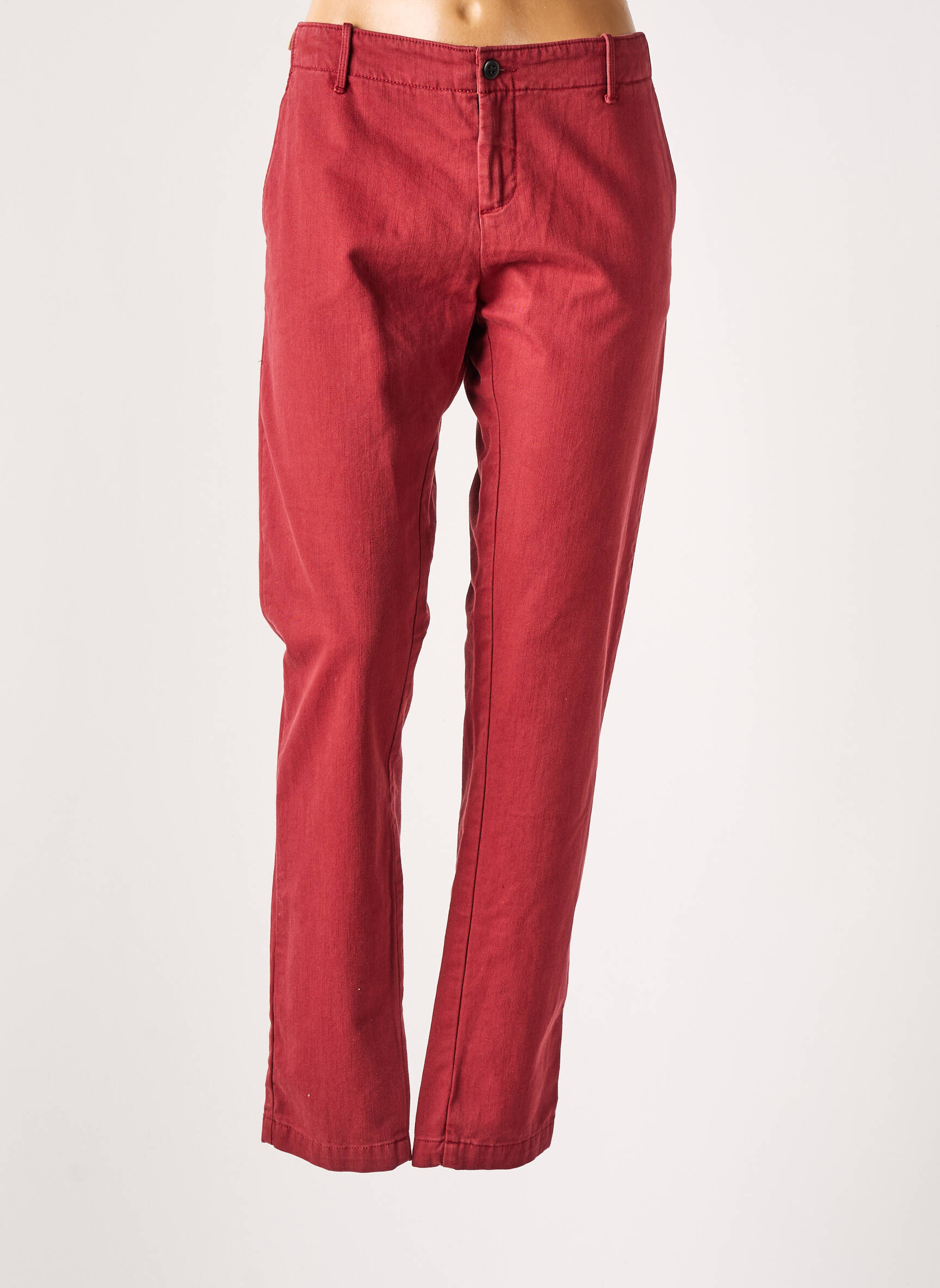 Chino kelnė raudona BELLEROSE moteris
