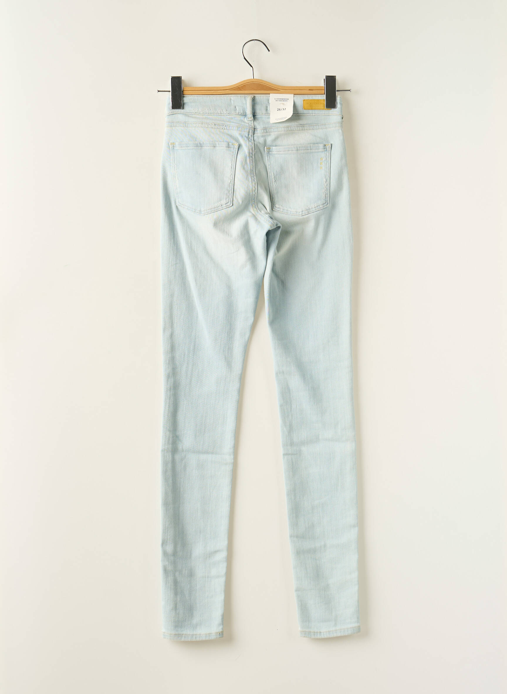 Lieknos džinsai mėlyna SCOTCH & SODA moteris