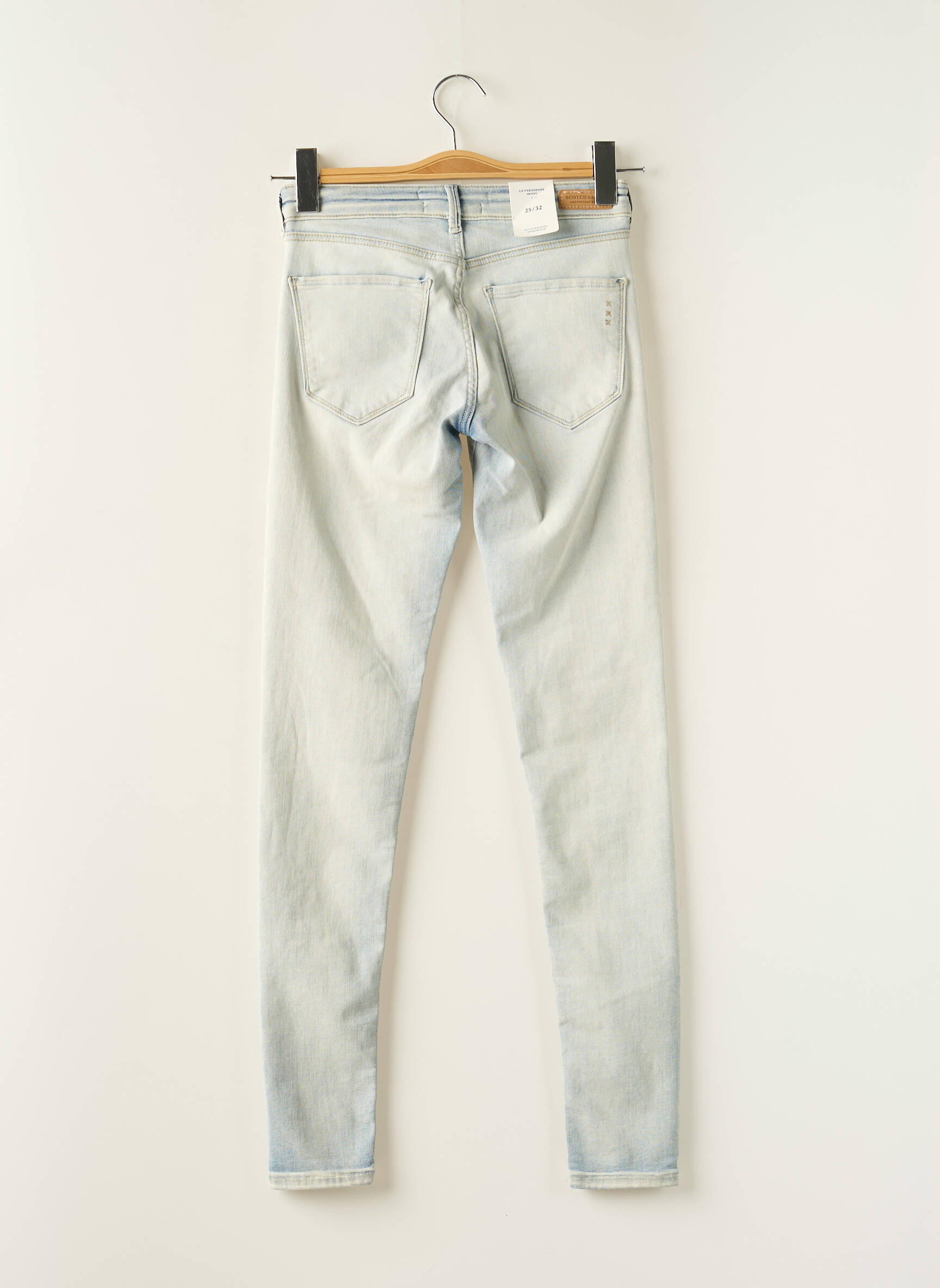 Lieknos džinsai mėlyna SCOTCH & SODA moteris
